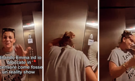 Emma bloccata in ascensore il video diventa virale Tutte a me succedono 265x160