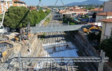 Firenze nuovo stop ai treni da stasera fino al 30 luglio per lavori Ponte al Pino 364x230