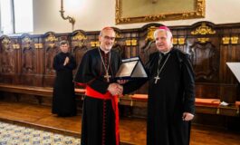 Il cardinale Pizzaballa riceve il premio Pacis Nuntius 2026 a Montecassino 265x160