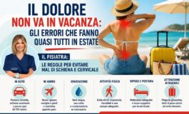 In estate il dolore non va in vacanza. Le regole della fisiatra per evitare mal di schiena e cervicale 265x160