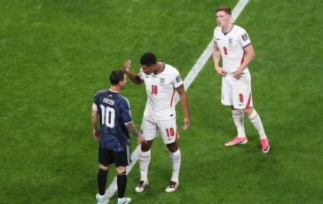 Inghilterra Argentina lite tra Messi e Bellingham rissa in campo 364x230