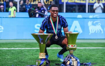 Inter e ufficiale il passaggio di Dumfries al Real Madrid 364x230