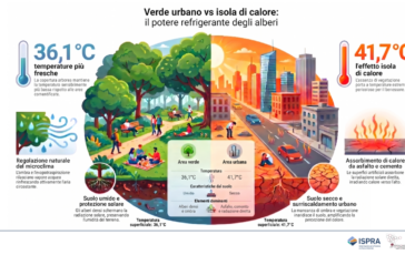 Isole di calore urbane fino a 4°C con piu alberi e suoli naturali 364x230