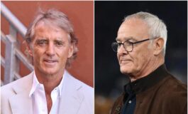 Italia Mancini e Ranieri si presentano la conferenza stampa Diretta 265x160