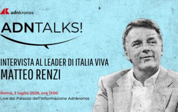 Iv Matteo Renzi domani alle 11 ospite dellAdnkronos 364x230