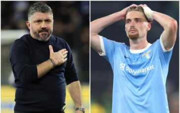 Lazio Gattuso litiga con Taylor e lo caccia dallallenamento 364x230