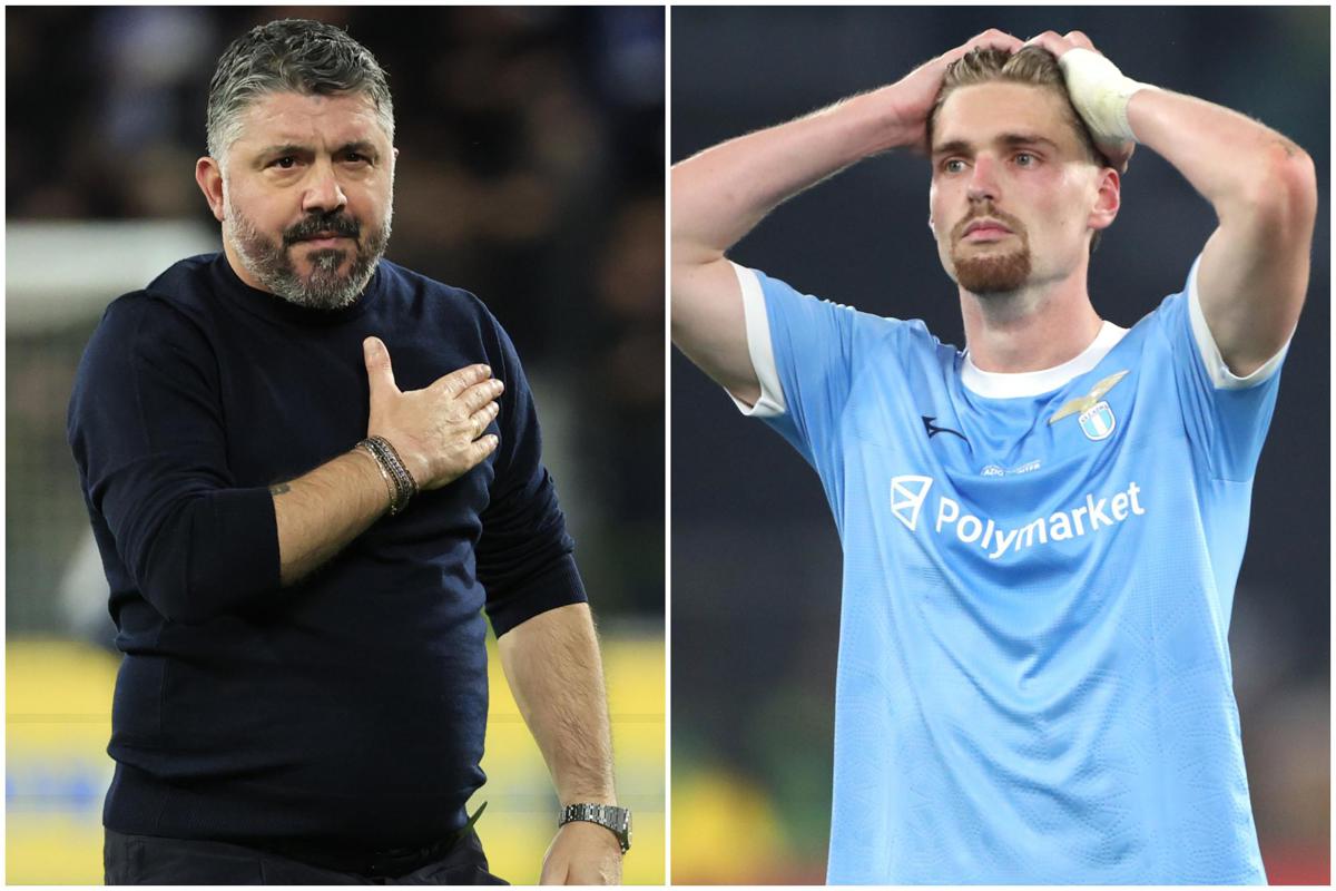 Lazio, Gattuso litiga con Taylor e lo caccia dall'allenamento