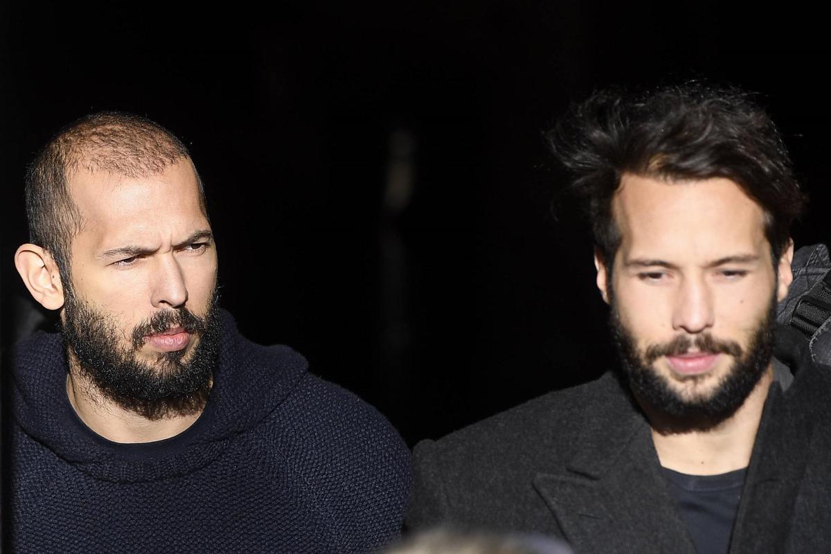 L'influencer della 'manosfera' Andrew Tate e il fratello Tristan arrestati a Miami