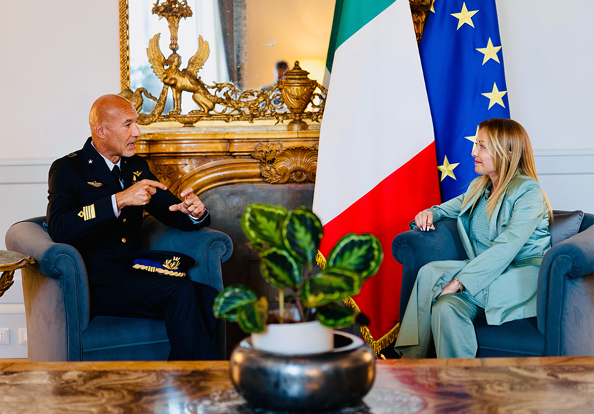 Meloni vede Parmitano a Palazzo Chigi: "Dai lustro a intera nazione"