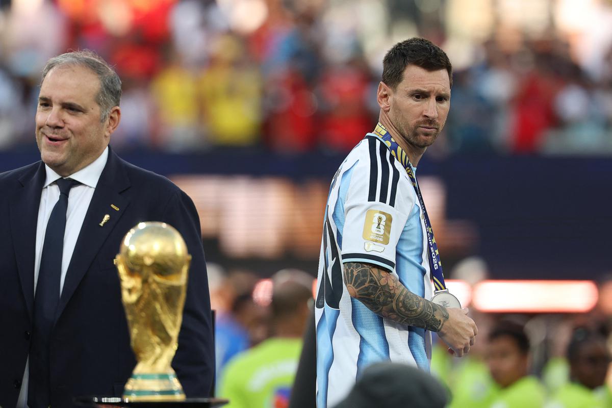 Messi, le critiche di Conte: "In finale la sua peggior prestazione"