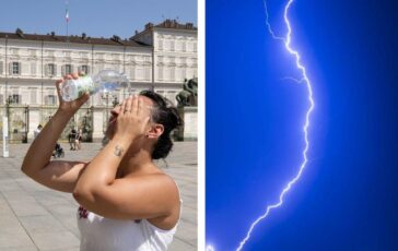 Meteo caldo record in Italia weekend rovente con 46°C poi arriva la rinfrescata 364x230