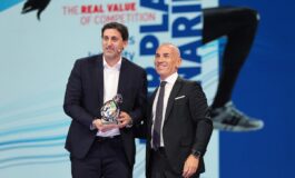 Milito premiato per il Fair Play Contano i valori piu dei trofei 265x160