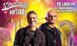 Mirabilandia il parco divertimenti compie 34 anni festa pop con Giorgio Vanni e le sigle dei cartoni 265x160