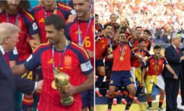 Mondiali Spagna alza la coppa. insieme a Trump 265x160