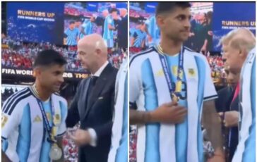 Mondiali la finale di Trump fischi Rodri lo caccia e Romero. non lo saluta 364x230