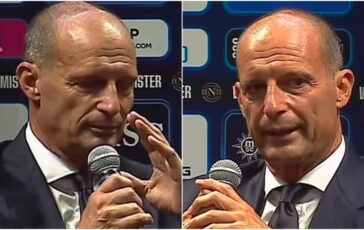 Napoli Allegri ricorda sua madre e si commuove in conferenza 364x230