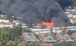 Norvegia incendio fuori controllo oltre 100 case distrutte 265x160