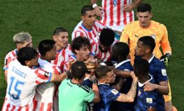 Paraguay Francia rissa in campo e Mbappe chiede un rosso 265x160