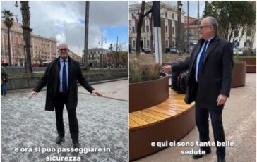 Quando Gualtieri presentava la nuova piazza Risorgimento Area rinnovata e piu bella 364x230