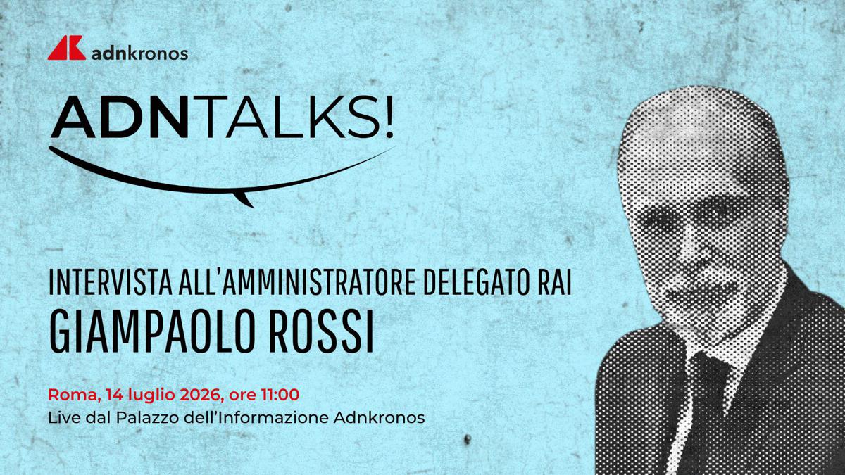 Rai, l'ad Giampaolo Rossi domani alle 11 ospite dell'Adnkronos