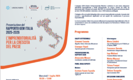 Rapporto Gem Italia 2025 26 di Universitas Mercatorum tasso attivazione 11 Italia 30ma su 48 paesi 265x160