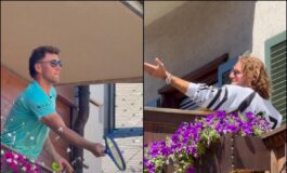 Ruud Tsitsipas a Gstaad e sfida. dal balcone 265x160