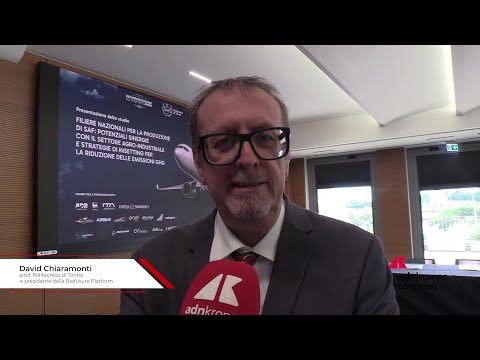 SAF, Chiaramonti (Poitecnico di Torino): “Al 2030 potenziale nazionale limitato, serve