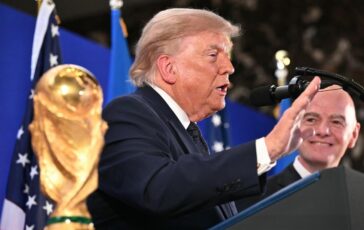 Se la tua squadra perde. la battuta a Infantino anche per Trump Argentina favorita 364x230