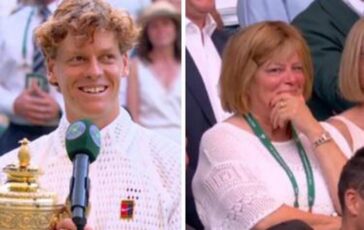Sinner il trionfo a Wimbledon e la fuga di mamma Siglinde Sei uscita 364x230