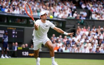 Sinner piazza il break e Borges esplode la reazione a Wimbledon 364x230