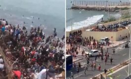 Spagna emergenza migranti a Ceuta migliaia entrano dal Marocco in poche ore 265x160