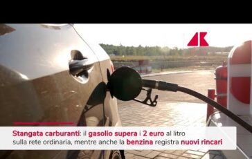 Stangata carburanti gasolio sopra 2 euro a litro 364x230