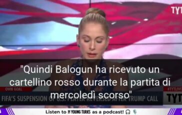 Stati Uniti contro due squadre la Bosnia e lErzegovina la gaffe della giornalista ai Mondiali poster 364x230