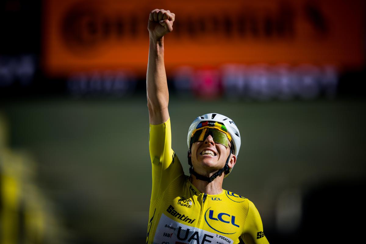 Tour de France, cinquina di Pogacar, ultima tappa a Van der Poel