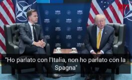 Trump al vertice Nato Ho parlato con lItalia poster 265x160