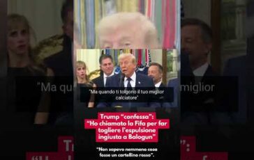 Trump confessa Ho chiamato la Fifa per togliere lespulsione di Balogun 364x230