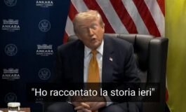 Trump e le gaffe al vertice Nato Iran diventa Giappone e Zekensky e Putin poster 265x160
