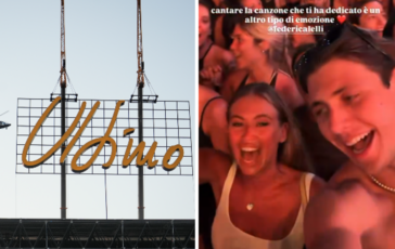 Ultimo al concerto di Tor Vergata spunta. lex fidanzata a cui ha dedicato 22 settembre 364x230