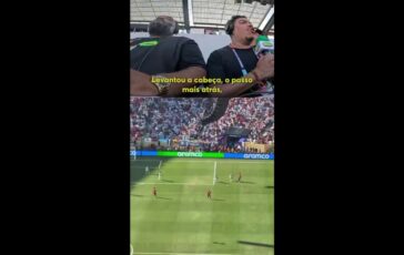 Un gol contro gli inganni Argentina perde e il telecronista brasiliano impazzisce in diretta poster 364x230