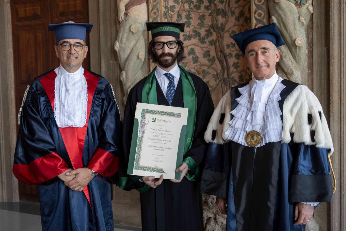Università, a Leonardo Maria Del Vecchio laurea honoris causa Diritto innovazione tecnologica e sostenibilità