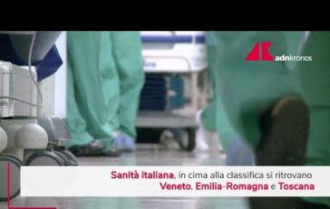 Veneto Emilia Romagna e Toscana al top della sanita italiana 364x230