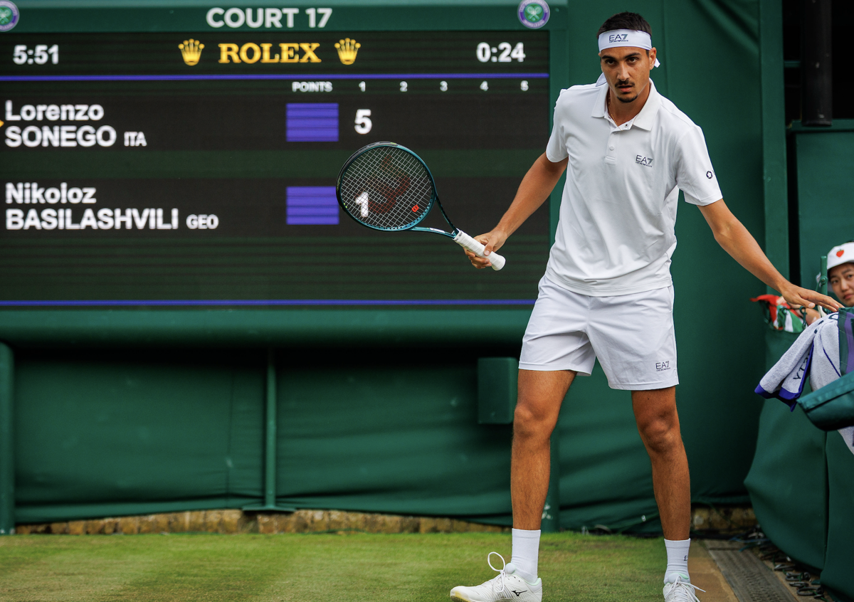 Wimbledon, Sonego-Diallo, Grant-Bouzkova -Diretta