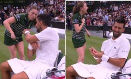 Wimbledon lo scherzo di Djokovic e la raccattapalle trema 265x160