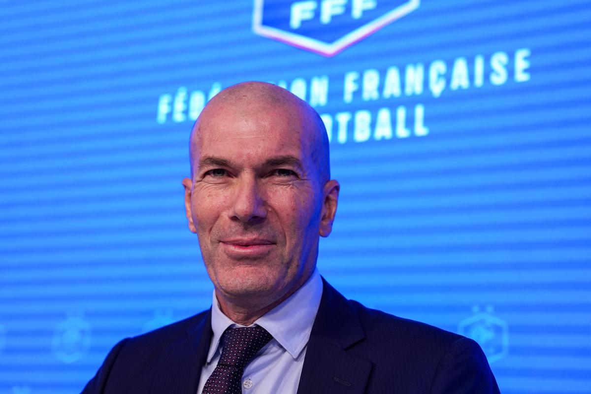 Zinedine Zidane è il nuovo ct della Francia
