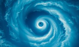 Avanzamento del super tifone Bavi verso Taiwan e la Cina con raffiche fino a 290 km/h