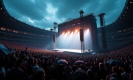 Concerto Bad Bunny a Milano: grandine interrompe lo show, 80mila spettatori in fuga