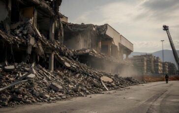 Crollo edificio a Messina: sei dispersi, tre feriti e soccorsi in corso