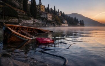 Disperso nel lago di Como: padre olandese cerca di salvare il figlio sedicenne