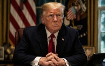 trump salute