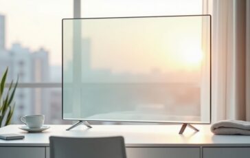 LG OLED T: il primo TV trasparente 4K wireless arriva in Italia